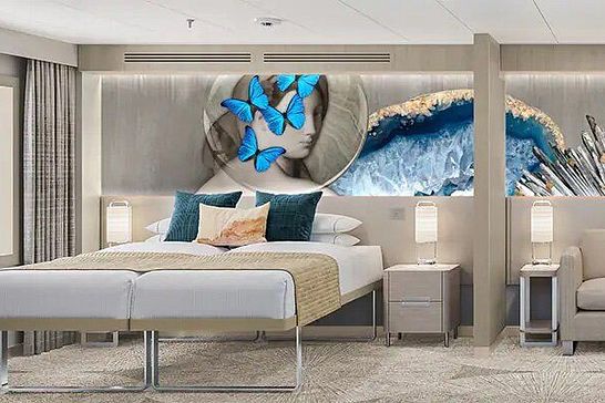 Norwegian Prima - Norwegian Cruise Line - Große Außenkabine mit rundem Fenster (OA)