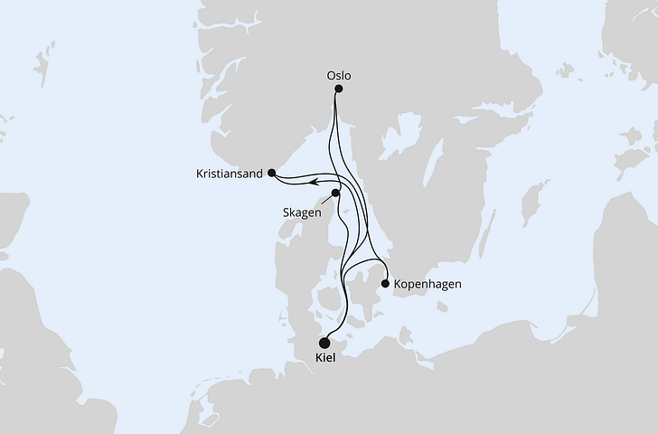 Impression zu Sommer 2027 - AIDAnova - Norwegen & Dänemark