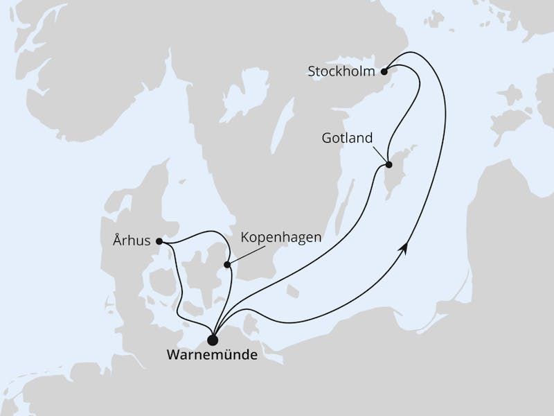 Schweden & Dänemark ab Warnemünde 2