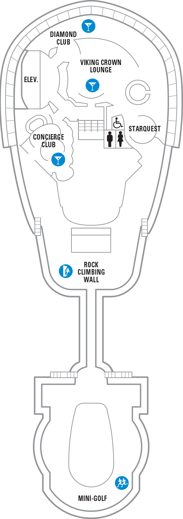 Radiance of the Seas - Royal Caribbean International - Deck 13