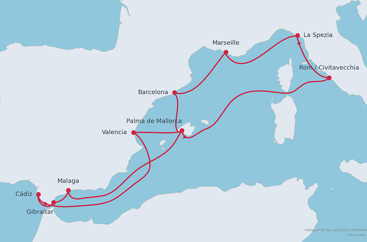 Impression zu Winter 2026/27 - Mein Schiff 4 - Westliches Mittelmeer intensiv