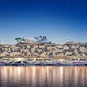 Norwegian Luna von außen