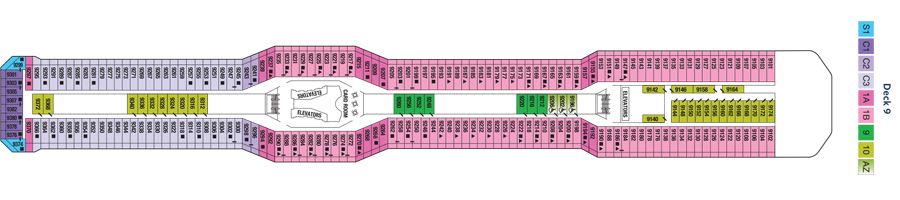 Celebrity Equinox - Celebrity Cruises - DECK 9