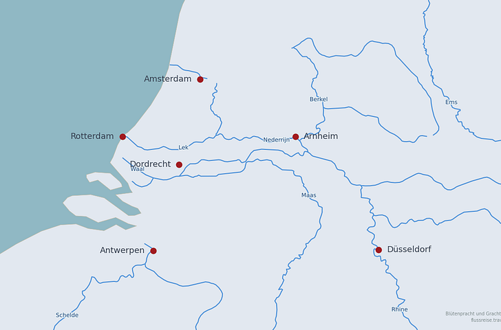 Impression zu VIVA Cruises 2027 - MS VIVA ONE - Blütenpracht und Grachten