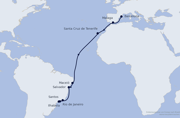 Impression zu Winter 2027/28 - MSC Virtuosa - Entdeckungsreise von Europa nach Brasilien