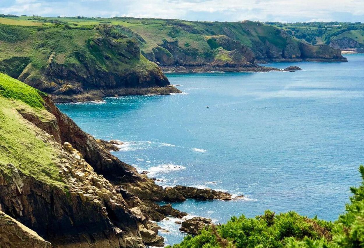 Klippenwanderung auf Jersey