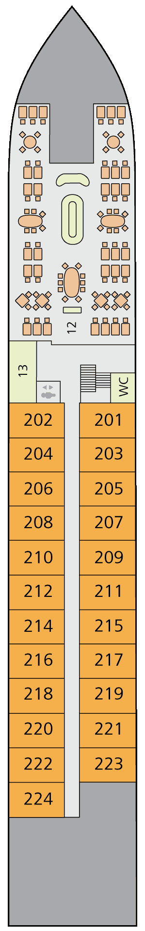 A-ROSA ALVA - A-ROSA - Deck 2 (Deck 2)