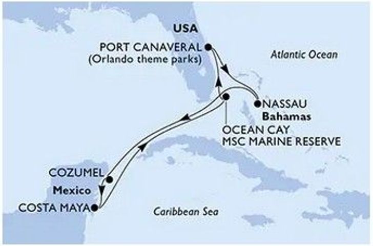 Impression zu Sommer 2026 - MSC Seashore - Karibische Entdeckungsreise mit der MSC Seashore
