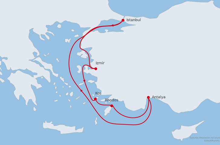 Impression zu AIDA All Inclusive Sommer 2027 - AIDAstella - Östliches Mittelmeer mit Istanbul