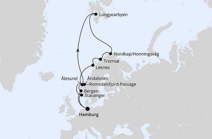 Impression zu Sommer 2027 - AIDAluna - Norwegen mit Spitzbergen & Lofoten