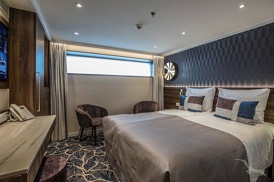 MS Annika - Phoenix Flusskreuzfahrten - Zweibett zur Alleinbenutzung außen Neptundeck (H)