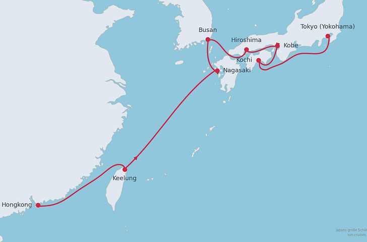 Impression zu Winter 2026/27 - Mein Schiff 6 - Japans große Schätze