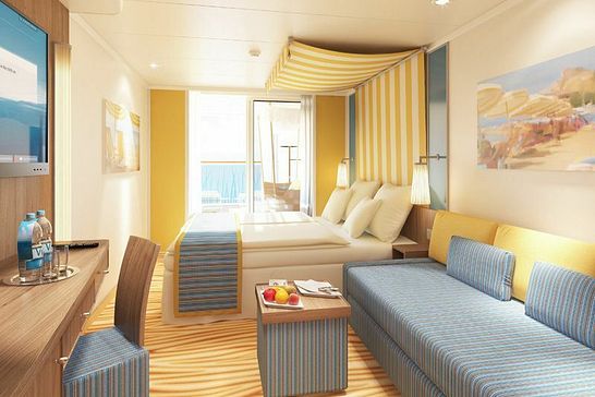 AIDAperla - AIDA Cruises - Verandakabine Komfort Kat.A (VA)