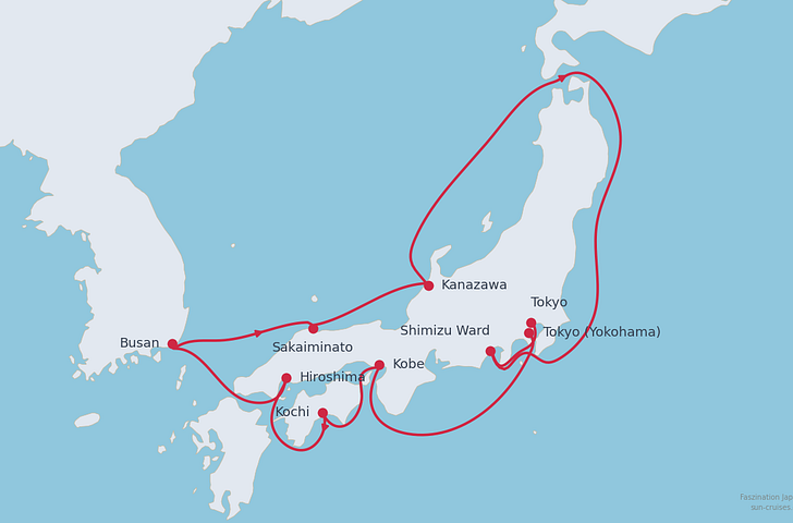 Impression zu Winter 2027/28 - Mein Schiff 6 - Faszination Japan