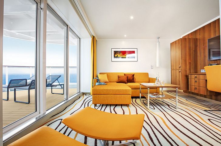 Impression zu AIDA Suiten Sommer 2026 - AIDAprima - Norwegens Fjord-Weltnaturerbe