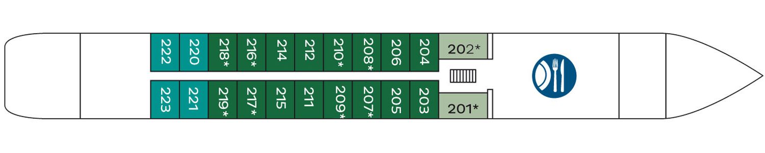 Deck 1 (Hauptdeck)