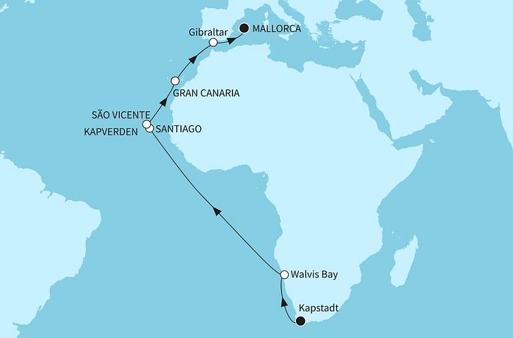 Impression zu Frühjahr 2027 - Mein Schiff 6 - Transozean