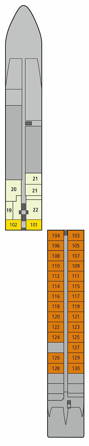 A-ROSA SILVA - A-ROSA - Deck 1 (Deck 1)