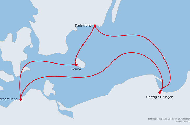Impression zu AIDA Doppelpass on Cruise - AIDAmar - Kurzreise nach Danzig