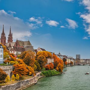 Straßburg Fachwerk Herbst