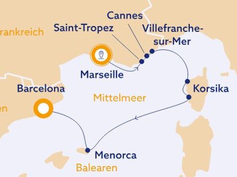 Mediterranes Erlebnis in Frankreich & Spanien