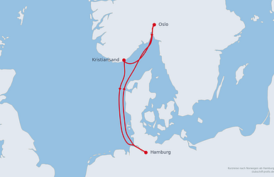 kurzreise nach norwegen ab hamburg