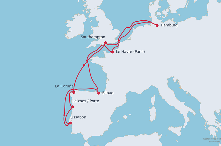Impression zu Last Minute Suiten Special - Mein Schiff 2 - Westeuropas Vielfalt