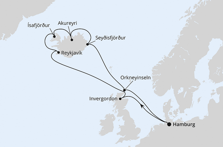 Impression zu AIDA Last Minute - AIDAsol - Island