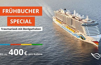 aida frühbucher special mit bordguthaben