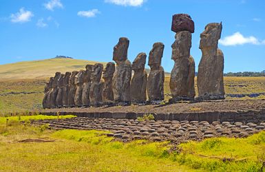 Moai-Statuen - die steinernen Figuren 