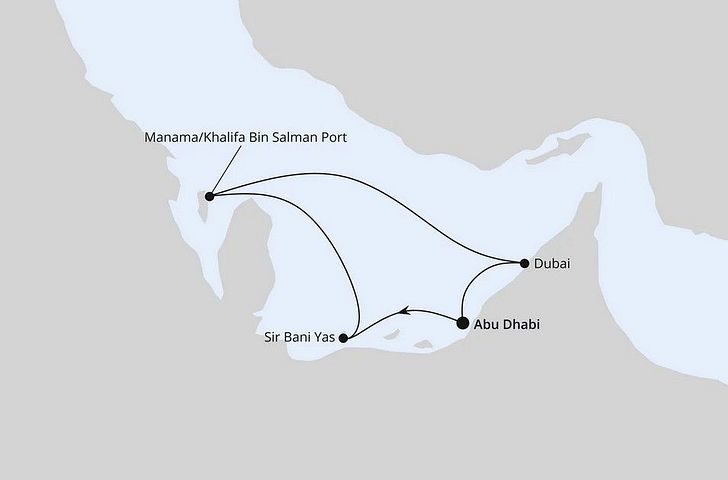 Impression zu AIDA Winter 2027/2028 - AIDAperla - Orient ab Abu Dhabi