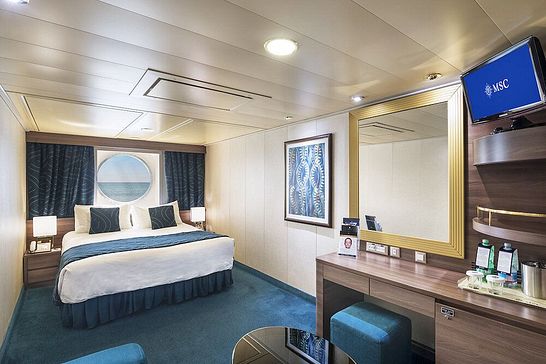 MSC Splendida - MSC Cruises - Kabine mit Meerblick (OB)