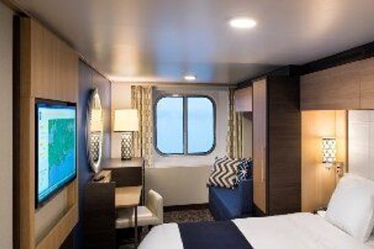 Ovation of the Seas - Royal Caribbean International - Geräumige Kabine mit Blick auf das Meer (1M)