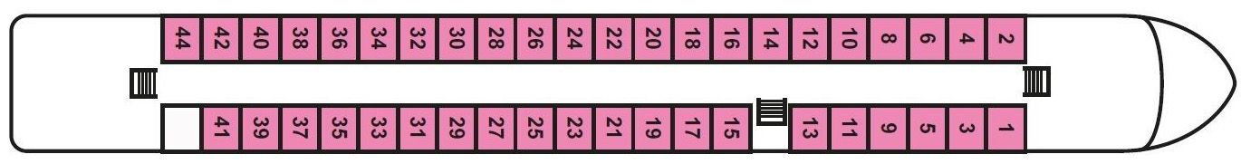 PRINCESS - Ohne Reederei - HAUPTDECK