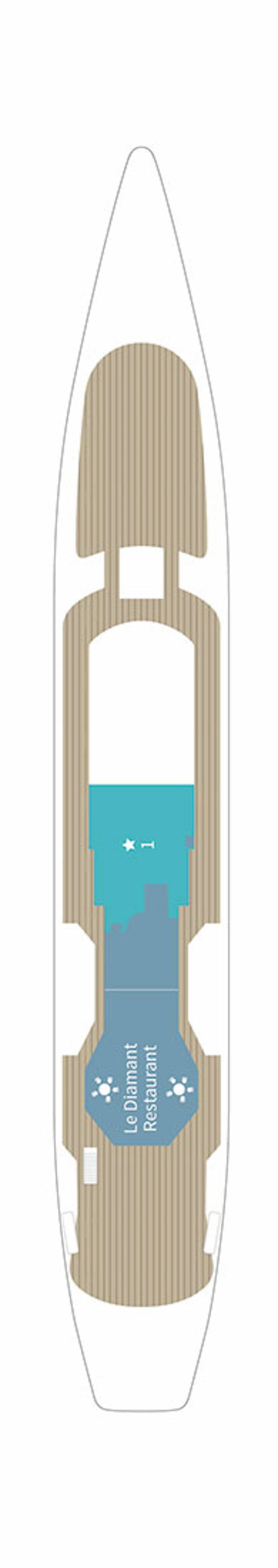 LE PONANT - Ponant - Deck 4 (Zéphyr)