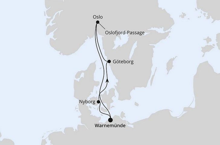 Impression zu AIDA ALL IN Sommer 2026 - AIDAmar - Kurzreise nach Skandinavien