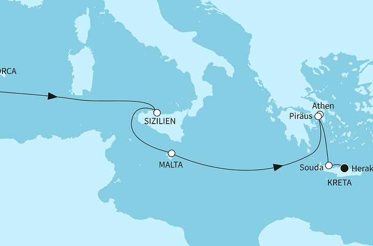 Impression zu Sommer 2026 - Mein Schiff 5 - Mediterrane Inselträume