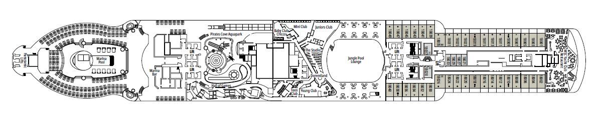 MSC Seascape - MSC Cruises - DECK 18, CAPRI