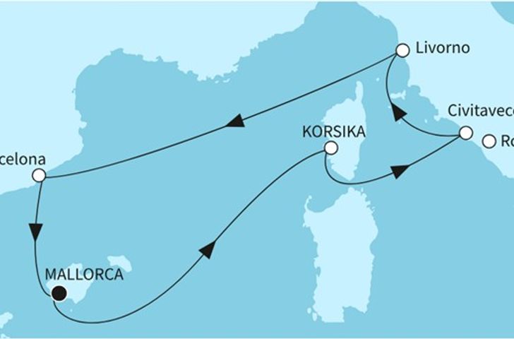 Impressionn zu Angebot der Woche - Mein Schiff 2 - Faszination Mittelmeer