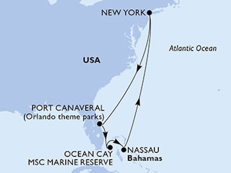 Metropolen und Inselparadiese: Eine Entdeckungsreise mit Msc Cruises