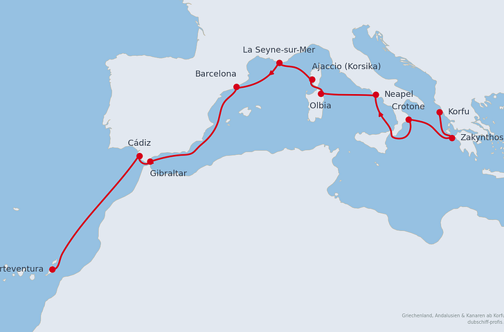 Impression zu AIDA Geburtstags-Sale - AIDAblu - Griechenland, Andalusien & Kanaren