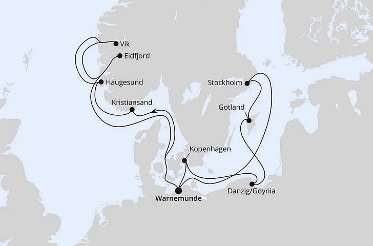 Impression zu AIDA Last Minute - Highlights der Nord- und Ostseeküste