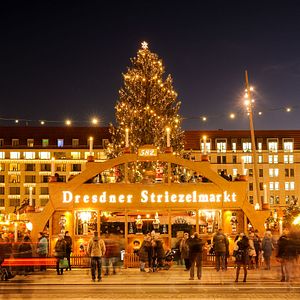 Dresden Striezelmarkt Weihnachten