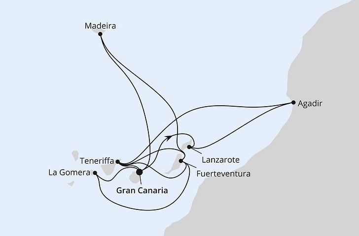 Impression zu AIDA Angebot der Woche - AIDAluna - Kanaren, Madeira & Marokko