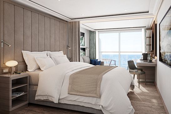 Silversea Ray Veranda Suite C 