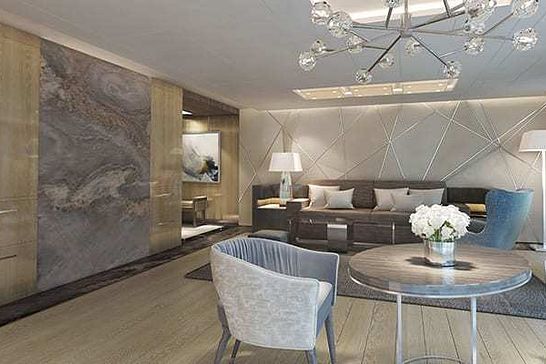 Norwegian Encore - Norwegian Cruise Line - The Haven Deluxe Owner's Suite mit großem Balkon (H2)