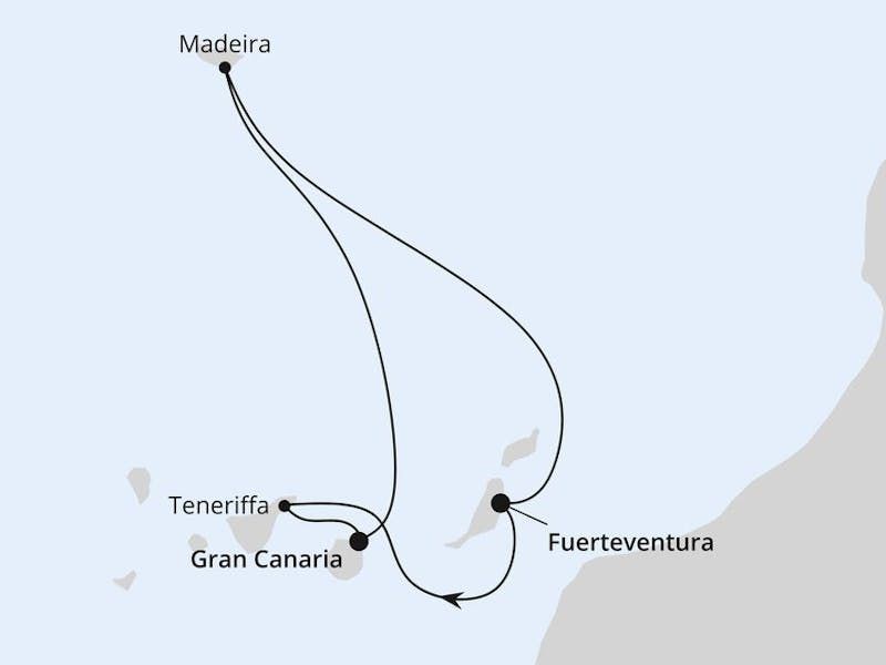 Kanarische Inselwelt & Madeira