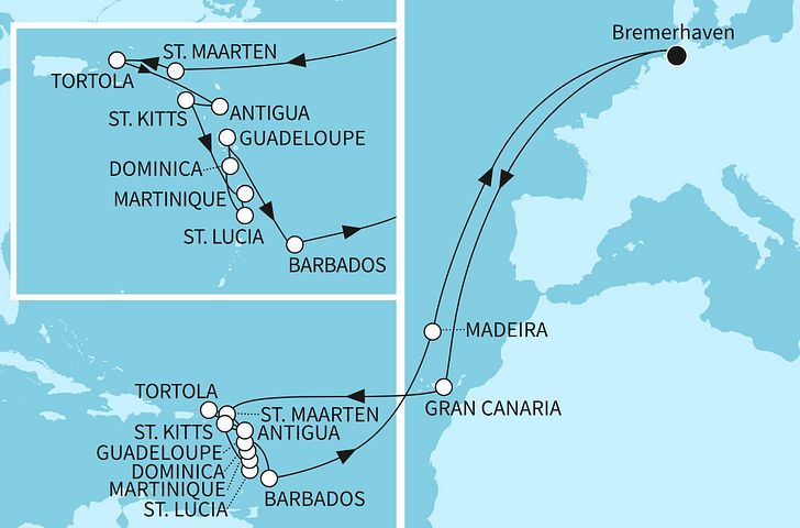 Impression zu Winter 2025/26 Wunschtarif - Mein Schiff 3 - Traumreise in die Karibik