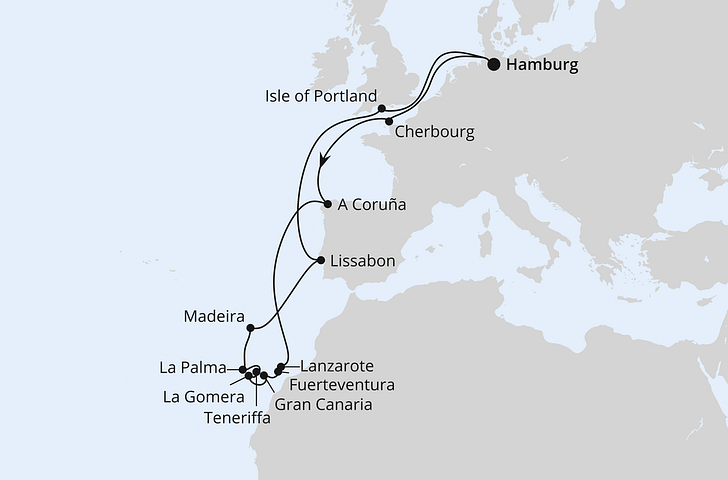 Impressionn zu AIDA Weihnachten & Silvester 2026/27 - AIDAluna - Große Winterpause Kanaren