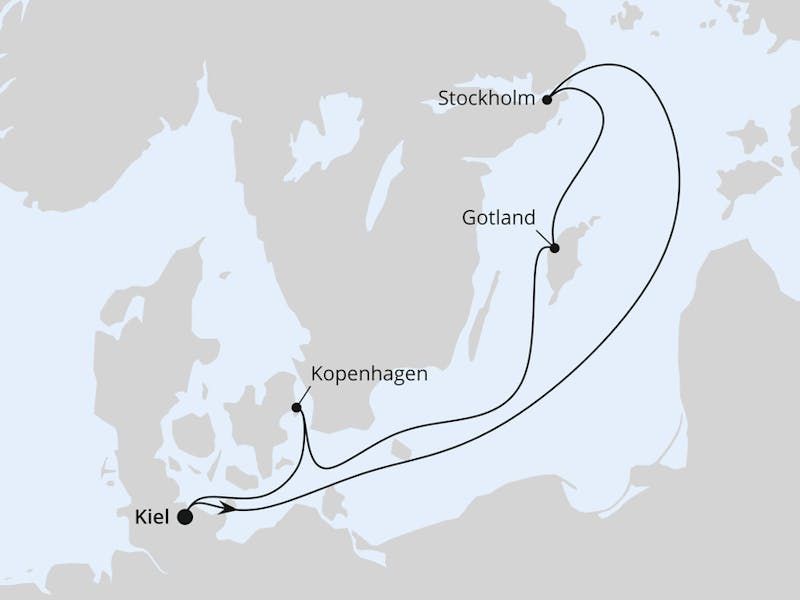 Schweden & Dänemark ab Kiel